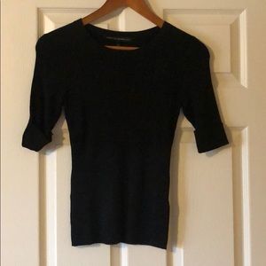 Cute black top from White House Blacmarket